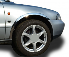 Накладки на арки (4 шт, нерж) Audi A4 B5 1994–2001 гг.