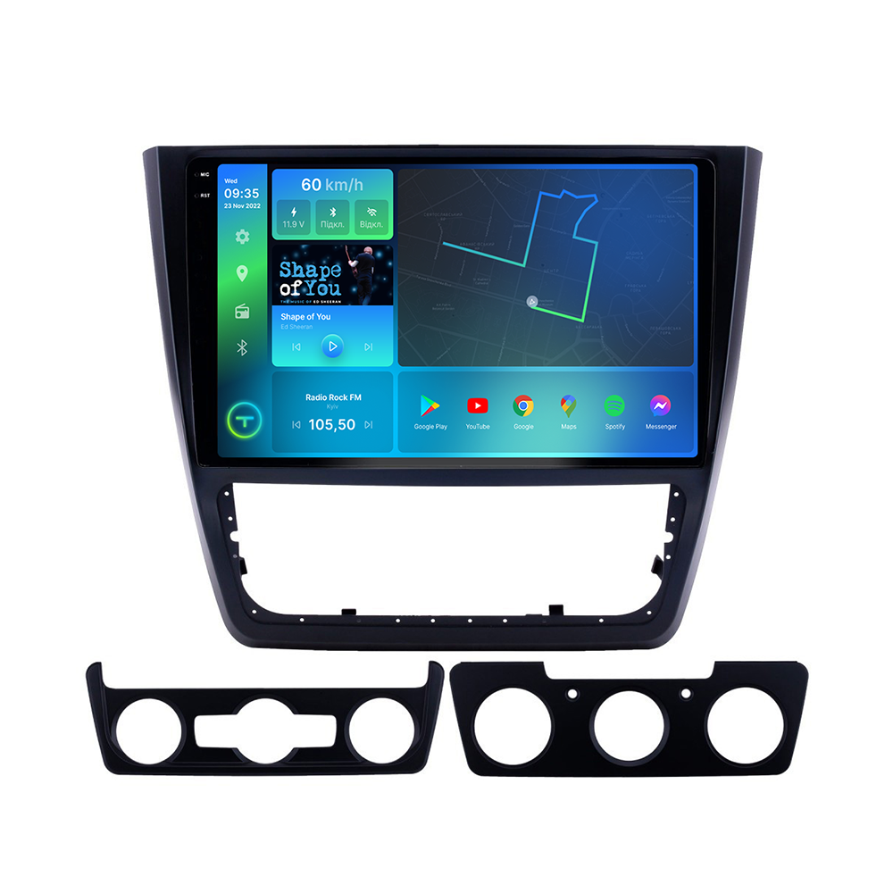 Штатна магнітола Torssen 2K Skoda Yeti Climate F10332 4G Carplay DSP