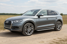 Бокові пороги Fullmond (2 шт., Алюміній) Audi Q5 2017-2025 рр.