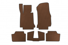Килимки EVA (Для F22, коричневий) BMW 2 серія F22/F23 2014-2021 рр.