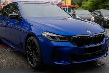 Ніздрі M-Look (2020-2023, чорний матовий) BMW 6 серія G32 2017- рр.