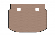Гумовий килимок в багажник Carsuit (2010-2015, Гібрид, бежевий) Ford C-Max/Grand C-Max 2010-2019 рр.