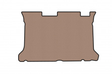 Гумовий килимок в багажник Carsuit (Бежевий) Hyundai Matrix 2001-2010 рр.