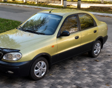 Накладки на арки (4 шт, чорні) для Daewoo Lanos 1998-2017 рр