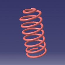 Задня пружина Chery Tiggo 2 (оригінал)