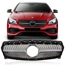 Передня решітка (2017-2019, Diamond Silver) для Mercedes CLA C117 рр