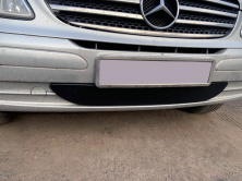 Зимова накладка на бампер (2004-2010) Глянсова Mercedes Viano 2004-2014 рр.