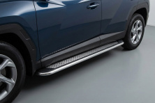Бокові пороги Maydos V2 (2 шт., Алюміній) Hyundai Tucson NX4 2021- рр.
