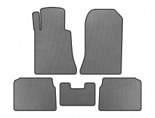 Килимки EVA (SD, Сірий) Mercedes E-сlass W124 1984-1997 рр.
