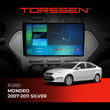 Штатна магнітола Torssen 2K Ford Mondeo 07-11 silver F9232 4G Carplay DSP