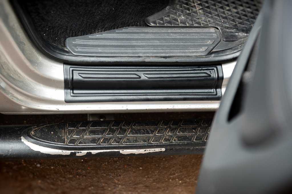 Накладки на дверні пороги EuroCap (4 шт, ABS) для Volkswagen Amarok 2010-2022 рр