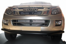 Передній захист ST014 Black (нерж.) Isuzu D-Max 2011-2019 рр.