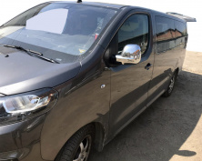 Накладки на дзеркала (2 шт., пласт.) Carmos Peugeot Traveller 2017- рр.