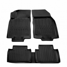Килимки Stingray 3D (5 шт, поліуретан) Nissan X-trail T32/Rogue 2014-2021 рр.