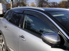 Вітровики (4 шт., Sunplex Sport) Peugeot 3008 2016-2023 рр.