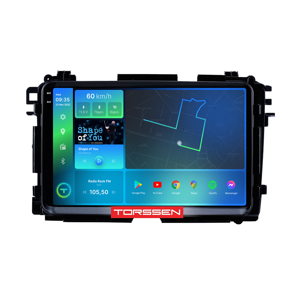 Штатна магнітола Torssen 2K Honda XRV/HRV/XNV 2015+ F9464 4G Carplay DSP
