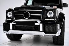 Накладка на передній бампер BRBS з LED Mercedes G сlass W463 1990-2018 гг.
