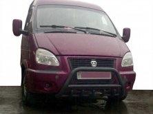 Кенгурятник WT003 Black (нерж.) Газель, соболь 1998- рр.