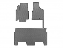 Килимки EVA (2008-2020, 2 ряди, 8-ми місний/Комплектація SXT, Сірий) Dodge Grand Caravan V 2008-2020 рр.