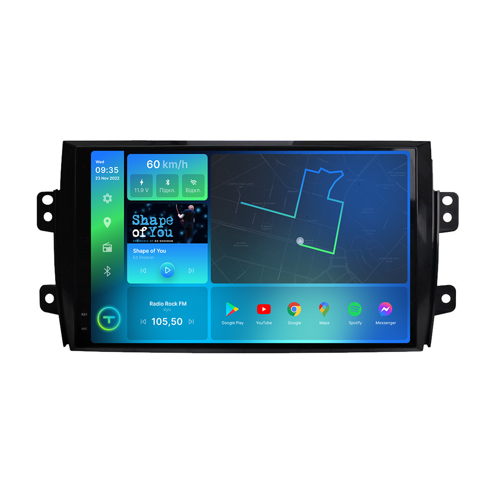Штатна магнітола Torssen 2K Suzuki Grand Vitara 05-15 FL9 4+64Gb 4G Carplay DSP