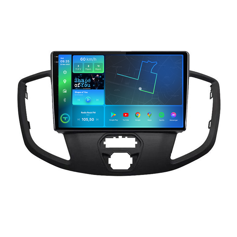 Штатна магнітола 2K Torssen Ford Transit 2020+ USA F98256 4G Carplay DSP