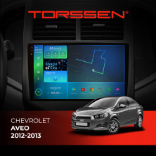 Штатна магнітола Torssen 2K Chevrolet Aveo 12-13 F9232 4G Carplay DSP