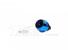 Фільтр повітряний (нульовик) Ø42mm, 45*, турбіна (синій) EVO