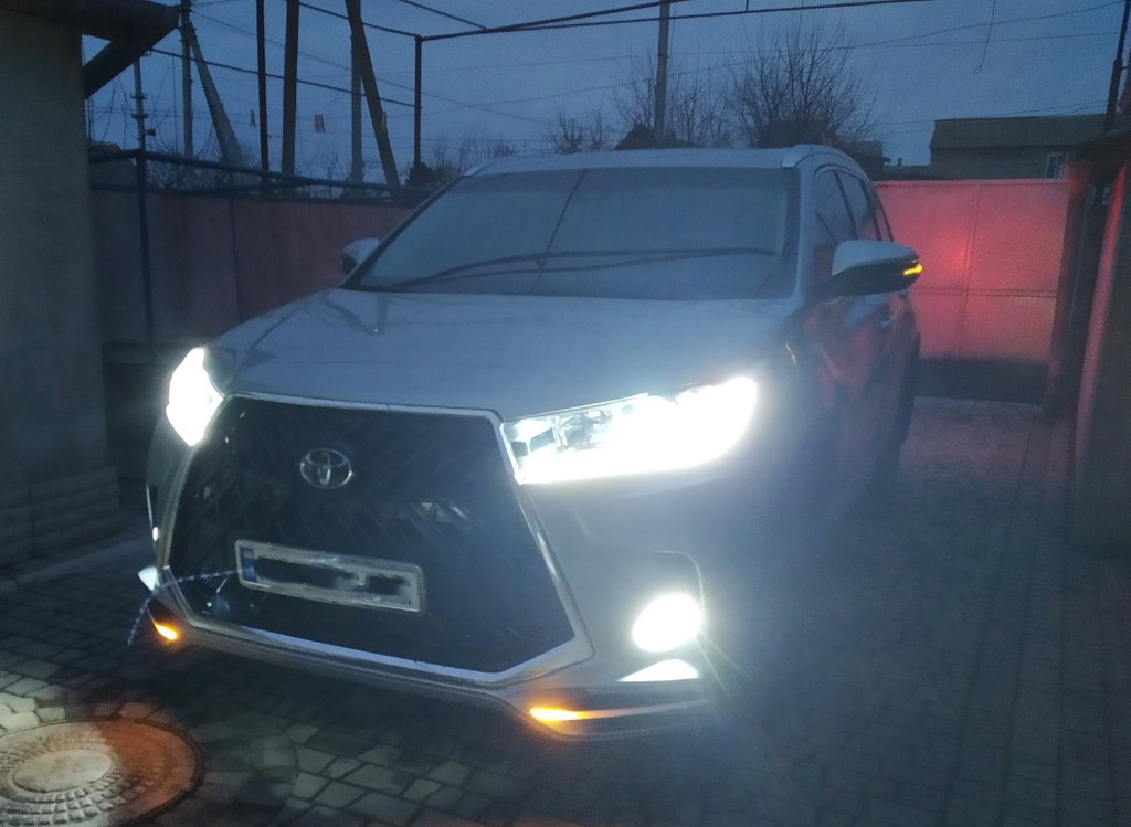 Комплект обвісів (TRD-design) для Toyota Highlander 2013-2019 рр