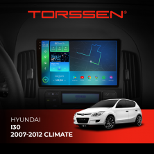 Штатна магнітола Torssen 2K Hyundai i30 2007-2012 climate F96128 4G Carplay DSP