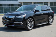 Бокові пороги Duru (2 шт., Алюміній) Acura MDX 2013-2020 рр.