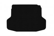 Гумовий килимок в багажник Carsuit (Купе, чорний) Honda Civic Sedan VII 2001-2006 рр.