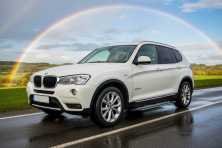 Бокові пороги Rainbow (2 шт., Алюміній) BMW X3 F25 2011-2018 рр.
