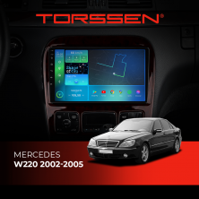 Штатна магнітола Torssen Mercedes W220 02-05 F9464 4G