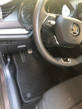 Килимки EVA (чорні) Skoda Octavia IV A8 2020- рр.