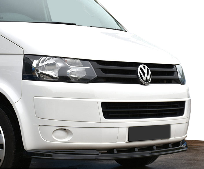 Передня лип накладка (ABS) для Volkswagen T5 2010-2015 рр