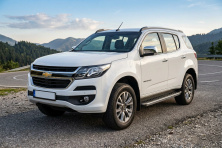 Бокові пороги BlackLine (2 шт., алюміній) Chevrolet Trailblazer 2012-2019 рр.