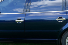 Мильнички (4 шт, нерж) Volkswagen Polo 2001-2009 рр.