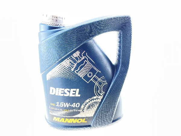 Масло автомобильное, 5л (SAE 15W-40, минеральное, Diesel API CG-4/CF-4/CF/SL) MANNOL