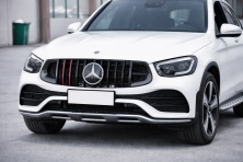 Передня решітка Rocket (для GLC 43 AMG/GLC 63 AMG/AMG-Line 2019-2022) Mercedes GLC X253 2015-2022 рр.