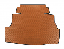 Килимок в багажник EVA (SD, Помаранчевий) Nissan Almera N16 2000-2006 рр.