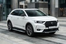 Бокові пороги Mevsim Grey (2 шт., Алюміній) DS 7 Crossback 2017-2022 рр.