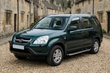 Бокові пороги BlackLine (2 шт., Алюміній) Honda CRV 2001-2006 рр.