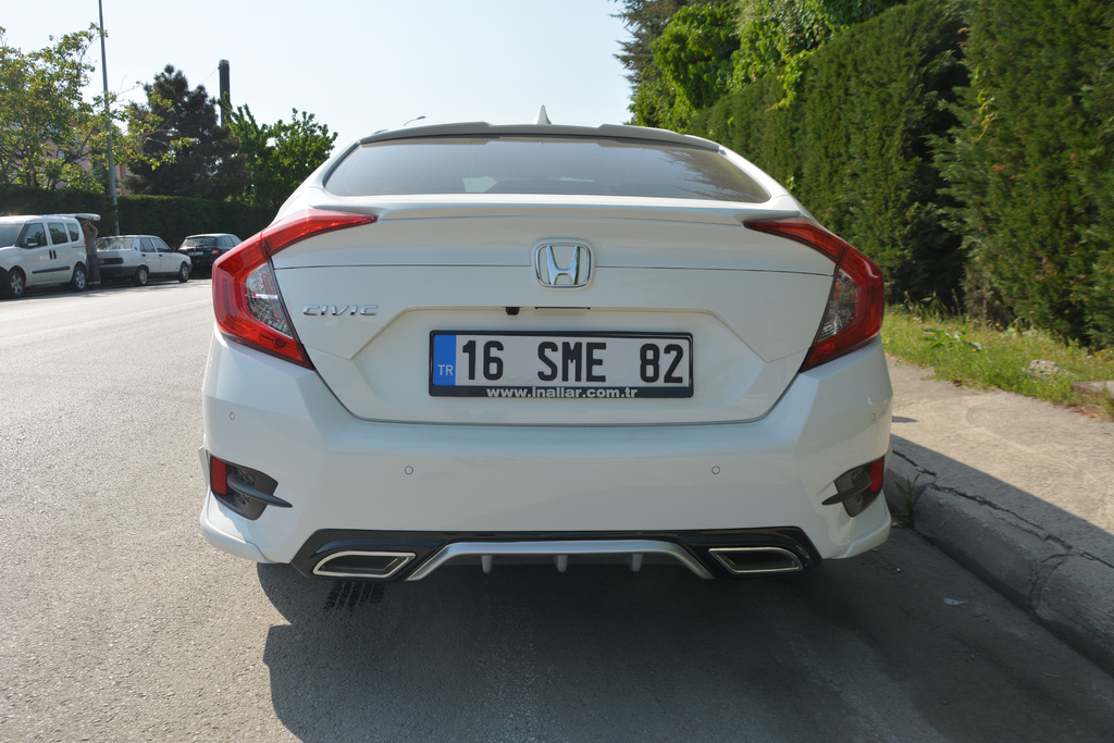 Спойлер Анатомік (під фарбування) для Honda Civic Sedan X 2016-2021 рр