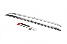 Інтегровані рейлінги хромовані (Алюміній) Toyota Land Cruiser 300 2021- рр.