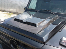 Карбонова накладка на капот BRBS Mercedes G сlass W463 2018-2024 гг.