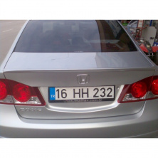 Спойлер Інче (під фарбування) для Honda Civic Sedan VIII 2006-2011 рр