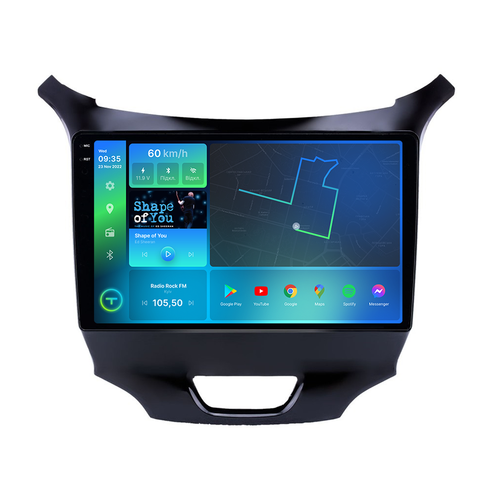 Штатна магнітола Torssen 2K Chevrolet Cruze 16+ F9332 4G Carplay DSP