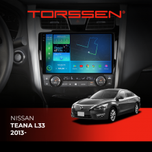 Штатна магнітола Torssen 2K Nissan Teana L33 2013- F10464 4G Carplay DSP