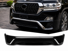 Передня накладка 2016↗ (Executive 2016) Чорний колір Toyota Land Cruiser 200 2007-2021 рр.