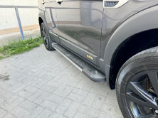 Бокові пороги RedLine V1 (2 шт., Алюміній) 2007-2015 Opel Antara 2006-2017 рр.